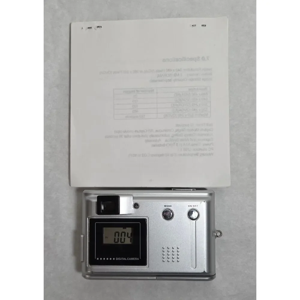Vivitar ViviCam 35 Digital Camera Tested With User Manual Pre-owned